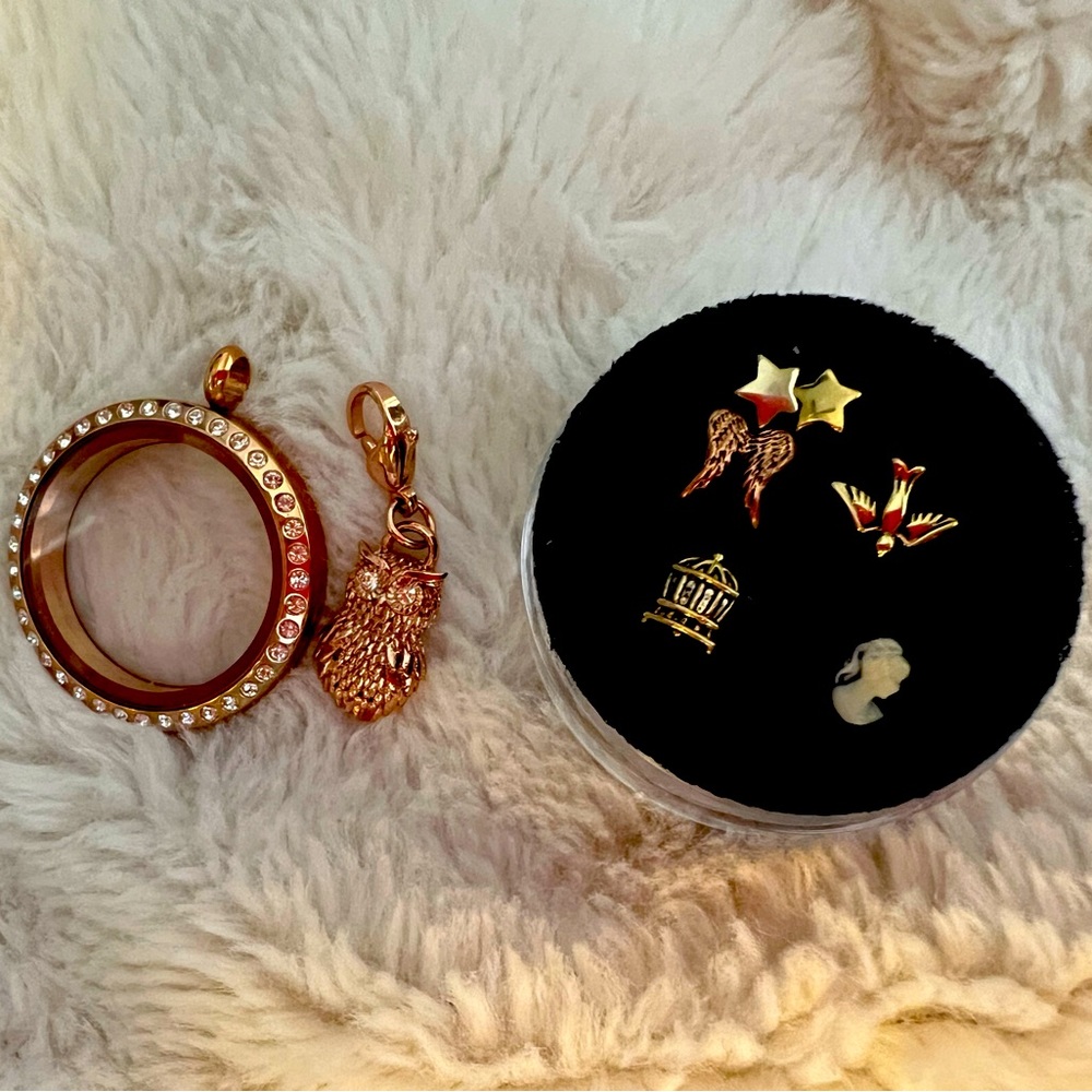 Origami owl lot new vintage